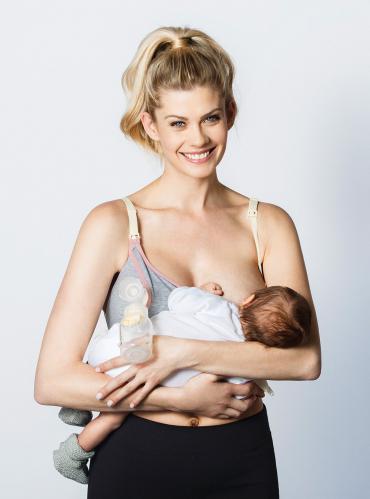 Bravado Clip and Pump™ Hands-Free Nursing Bra Accessory