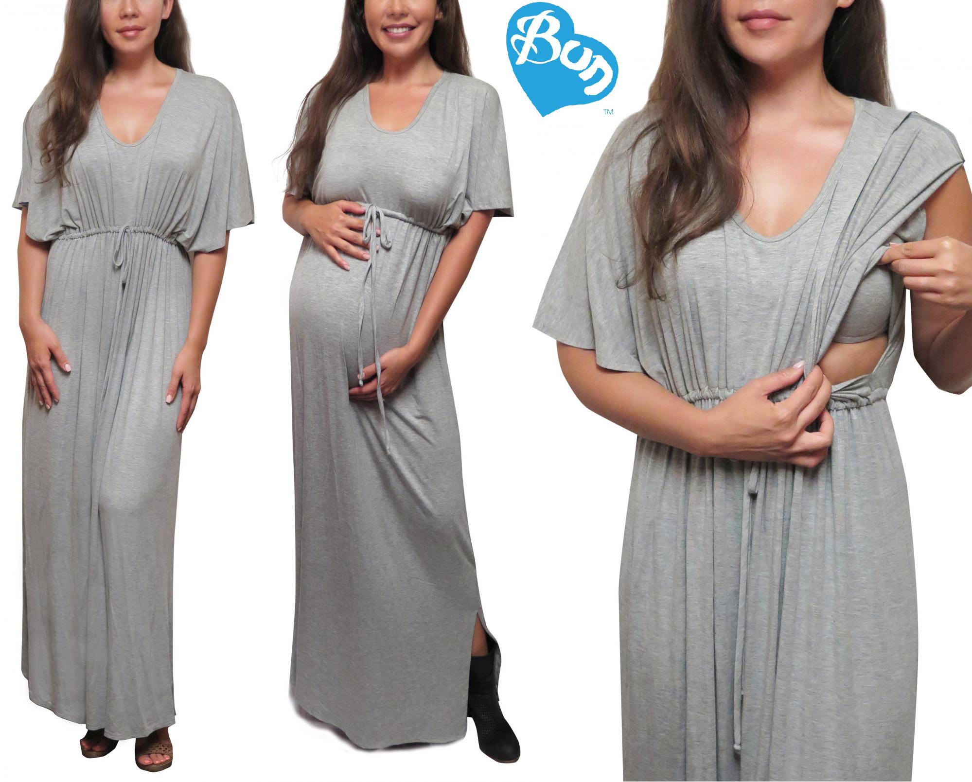 Buy SALE 100% Cotton Stitiched Ready Hand Printed Maternity Women Gown Dress  With Zip for Baby Feeding, Baby Shower, Pregnancy Dress for Woman Online in  India - Etsy