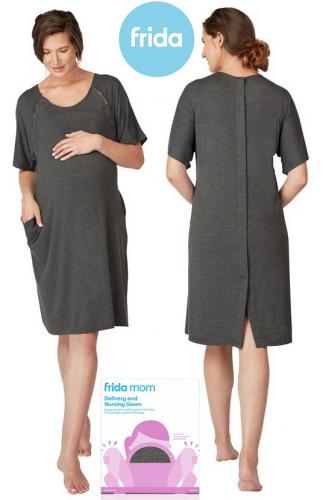 Frida mom delivery and nursing gown #laboranddelivery #postpartum #fri, gown