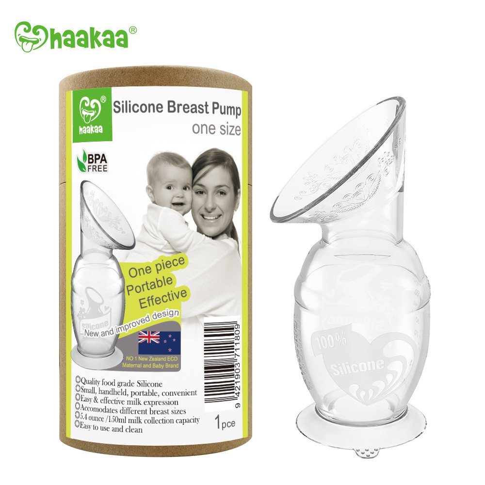 Haakaa Hands-Free Breast Pump Bra (Black) - Large