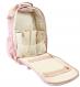 Itzy Ritzy Boss Diaper Bag Backpack - Blush + FREE Wipes Case 2