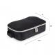 Itzy Ritzy Packing Cubes - Black with Silver 1