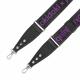 Ju-Ju-Be Woven Messenger Strap - Black & Purple Toki Spooktacular