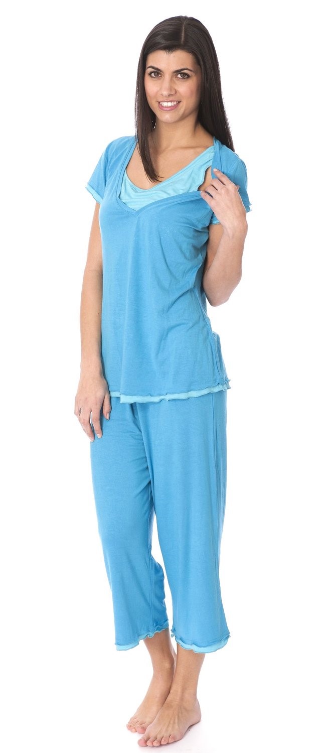 Comfy T-Shirt Nursing PJs by La Leche League Intimates