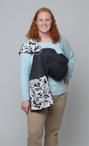 organic maya wrap padded sling