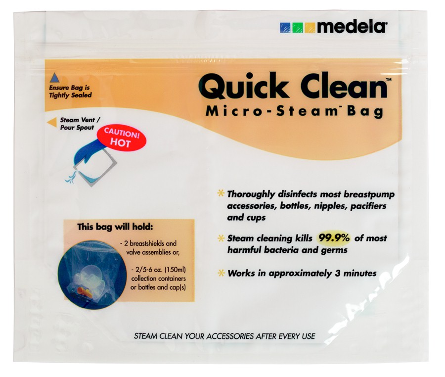 Quick Clean Micro-steam Bags