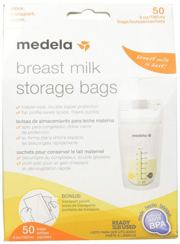 Medela Breast Milk Storage Bags 180ml 25 Pack