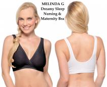 Melinda G Front-Snap Soft-Cup Nursing Bra - 40C, White at  Women's  Clothing store: Nursing Bras