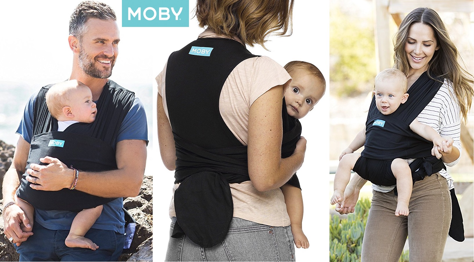 moby wrap classic black