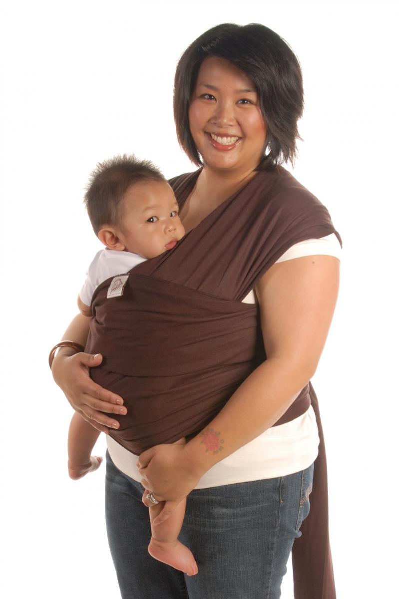 brown baby wrap