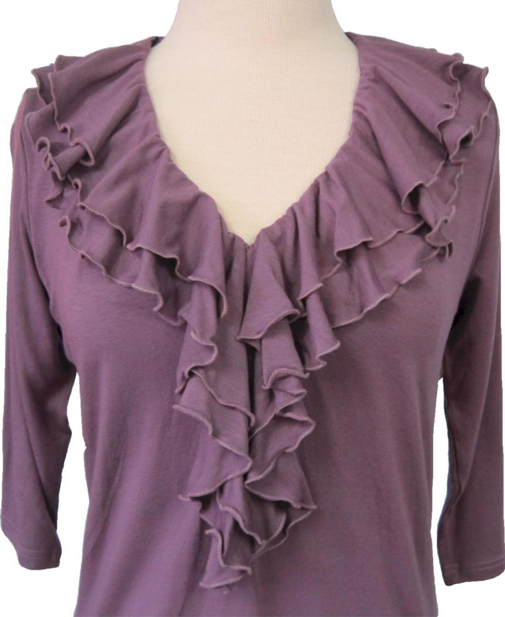 Aphrodite Ruffled Nursing Top