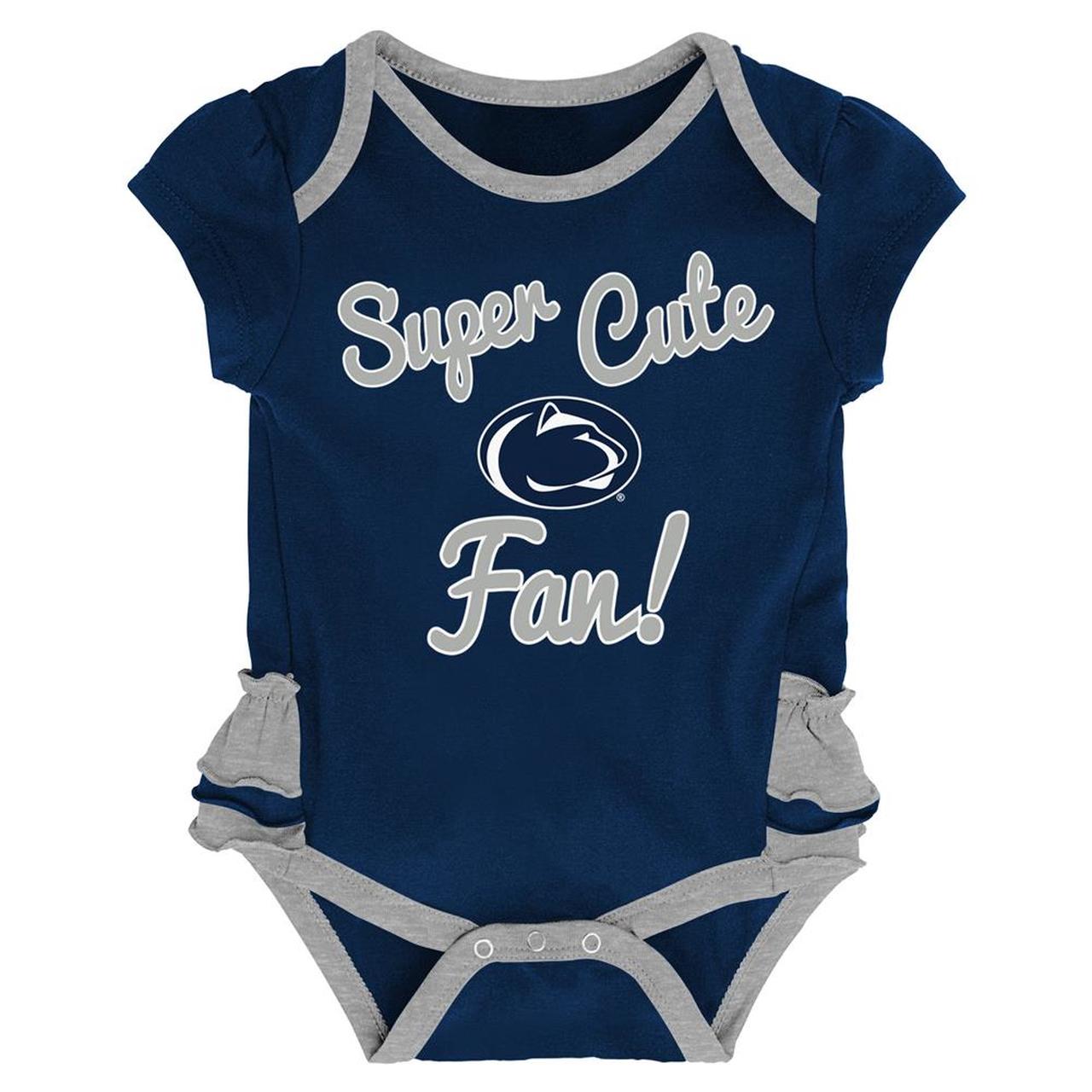 Penn State University Creeper Bib and Bootie Set Infant Set